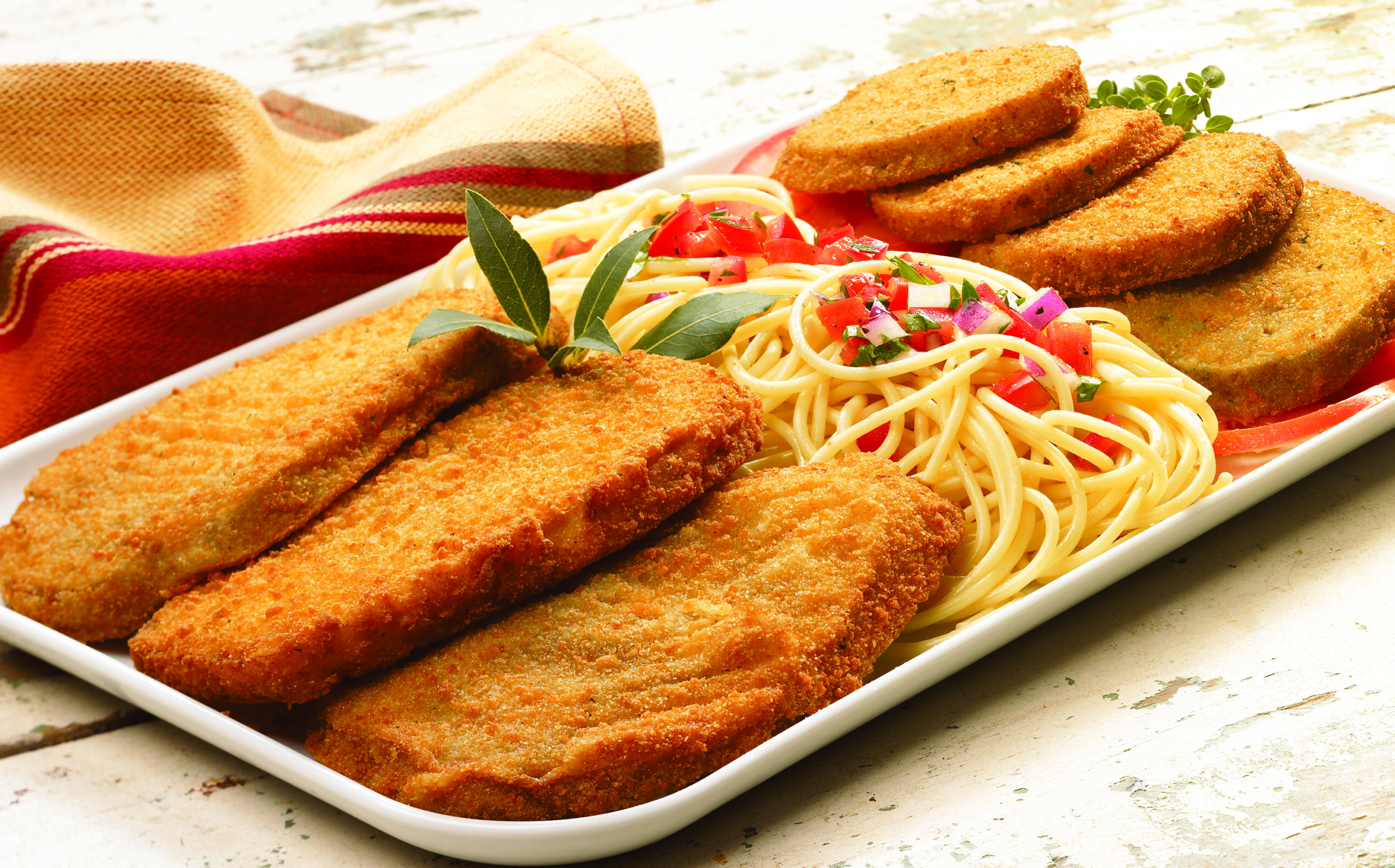 BERNARDI - Breaded Eggplant 2.6oz - 2/5 lb Bags