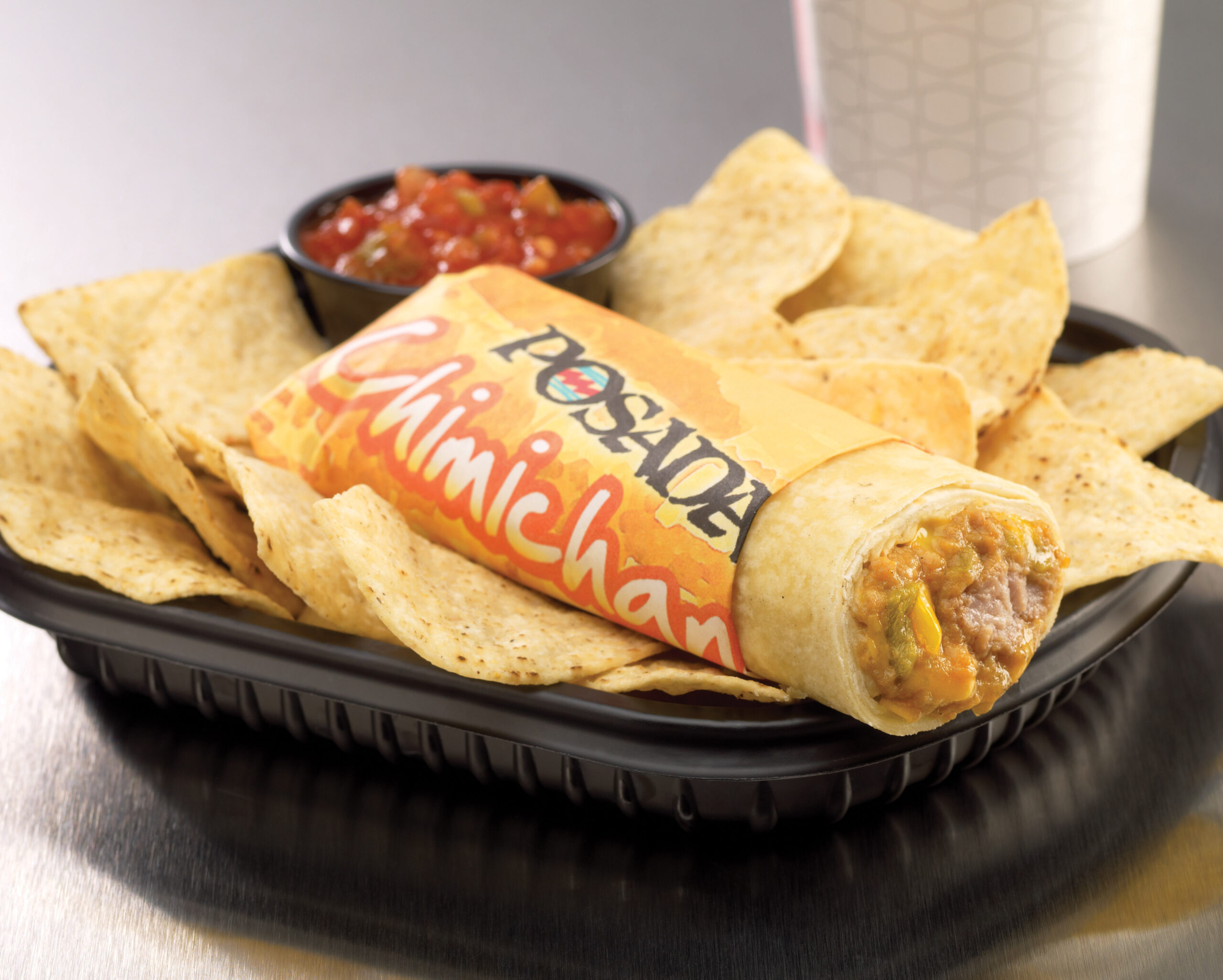 POSADA - Shredded Beef & Cheese Chimichanga 5oz - 1/48ct Bulk