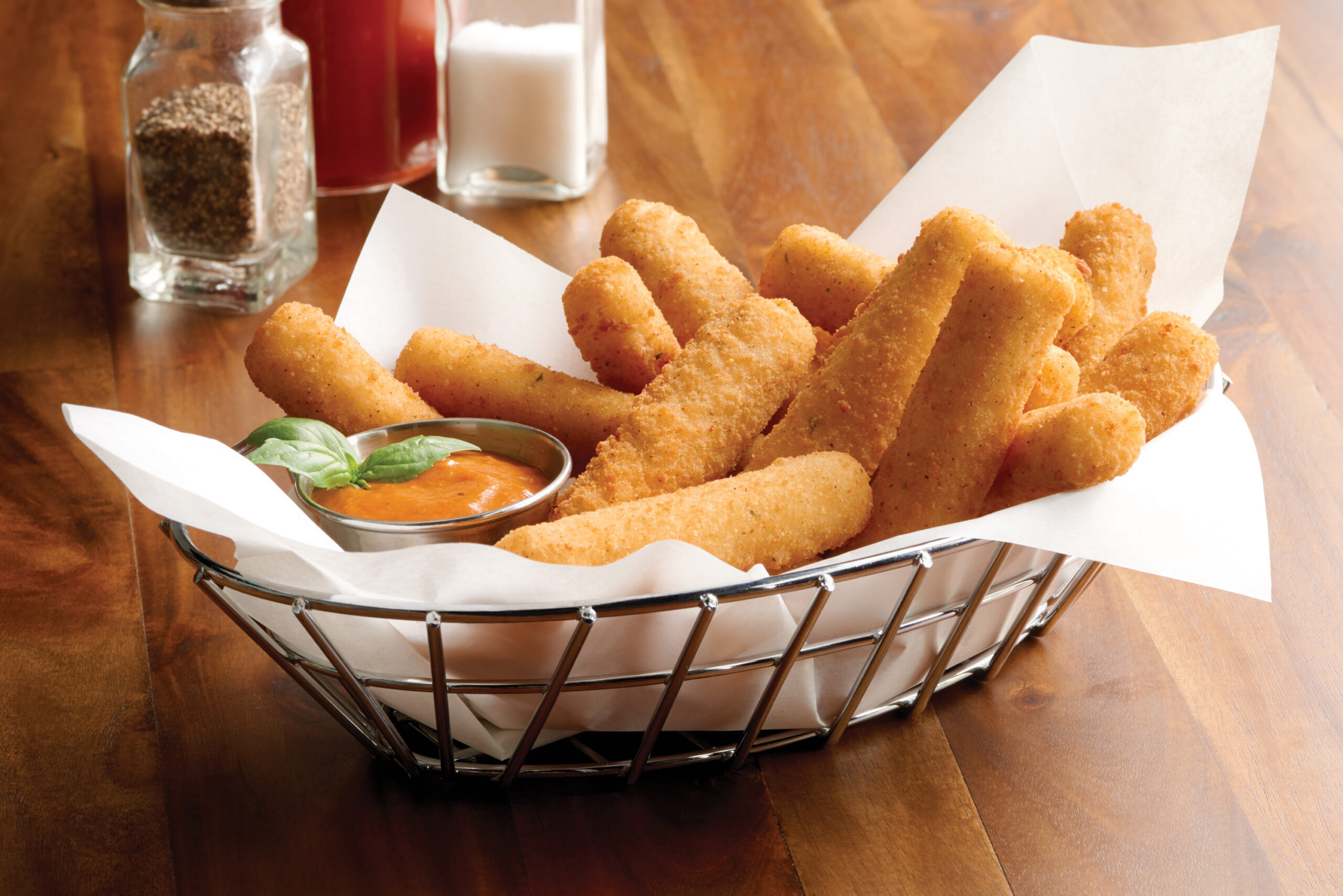 FRED'S - Breaded Mozzarella Cheese Stick 3¼in - 6/4 lb Box