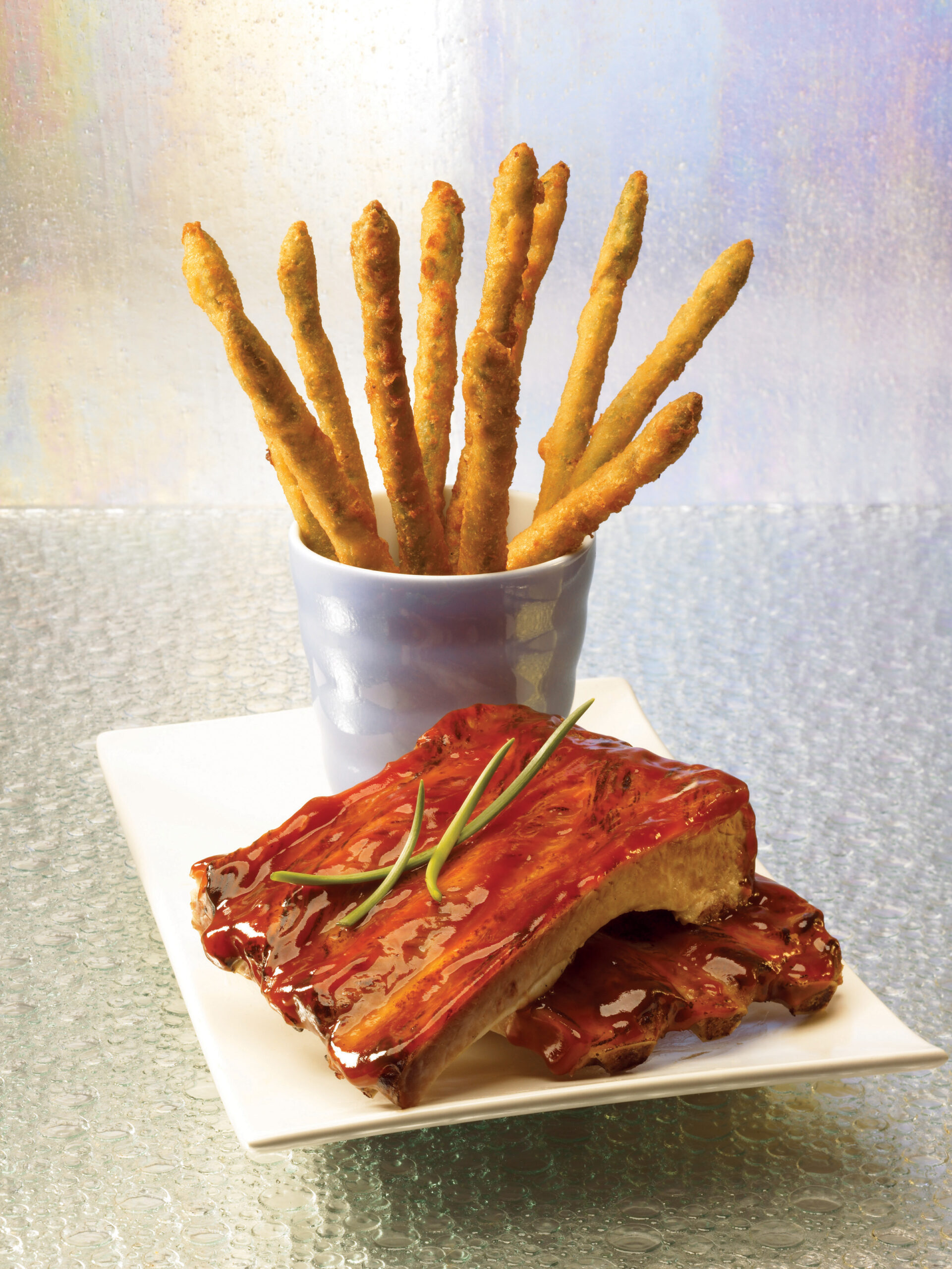 FRED'S - Battered Asparagus Fancy Fries - 6/2 lb Bags