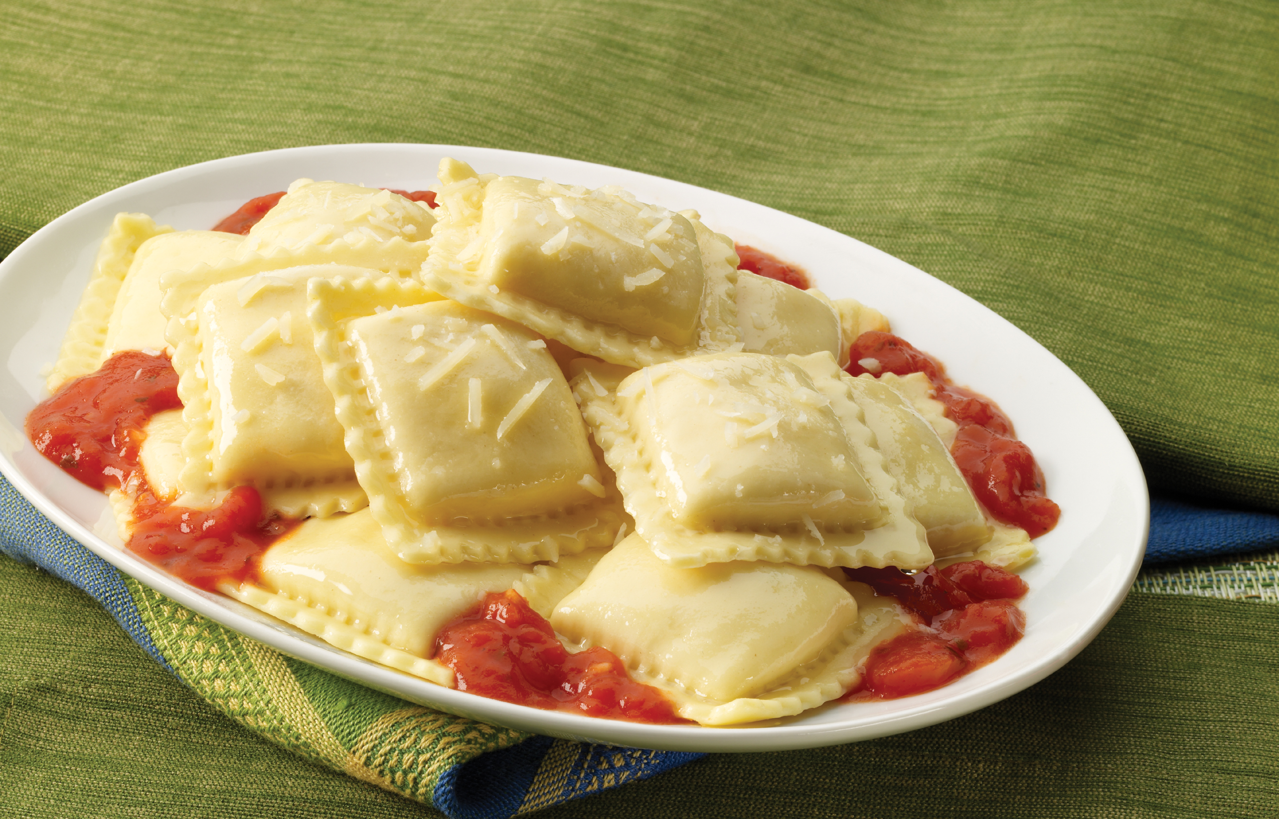 BERNARDI - Square Cheese Ravioli - 2/5 lb Bags