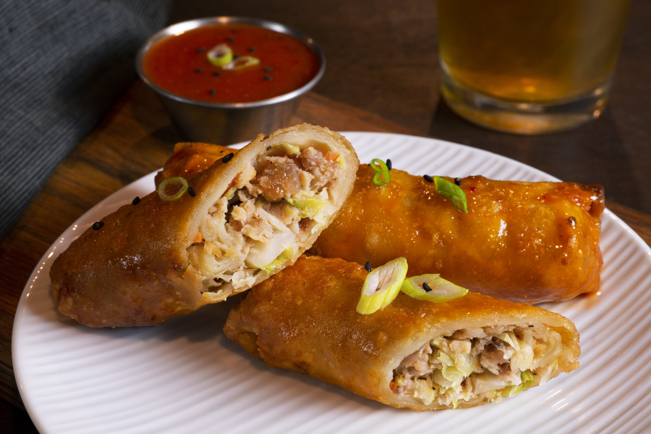 GOLDEN TIGER - Pork & Vegetable Egg Roll 3oz - 1/100ct Bulk
